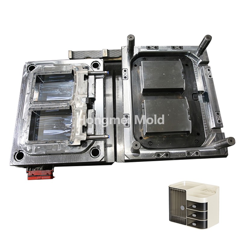 Molde de caja de almacenamiento cosmético