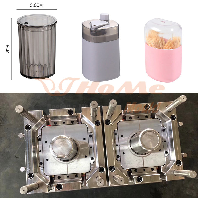 Molde de caja de palillo de plástico
